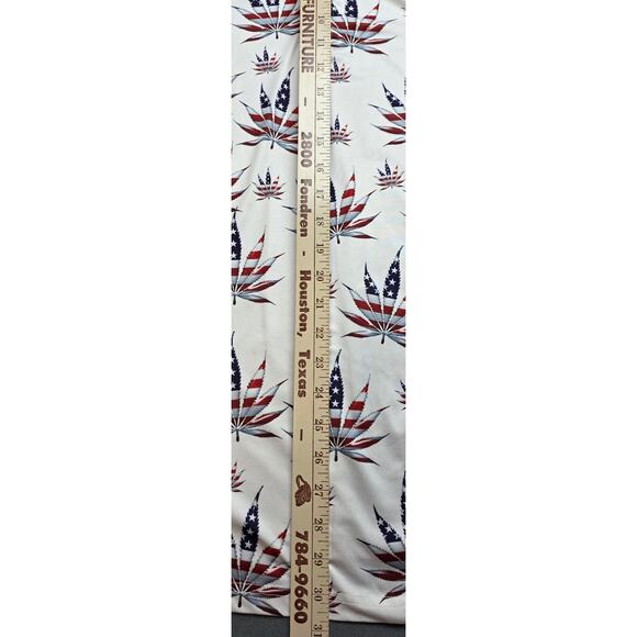 Obnoxious Golf Performance Shirt Mens XL "Leaf"
Red White Blue America Casual - Picture 5 of 7